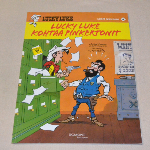 Lucky Luken uudet seikkailut 04 Lucky Luke kohtaa Pinkertonit